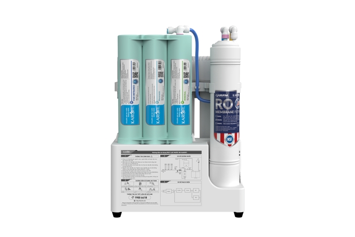 Máy lọc nước RO Karofi KAQ-U05 Pro 10 lõi